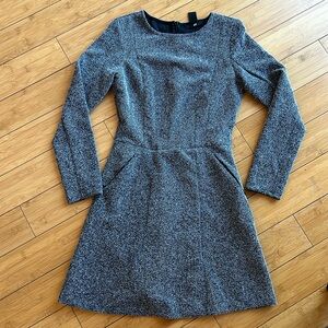 Herringbone H&M zipper dress